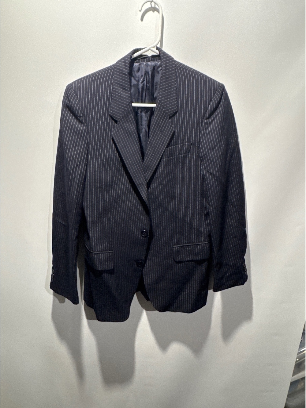 Rex Trueform Platinum Grade Pinstrip size 34S Wool Blazer